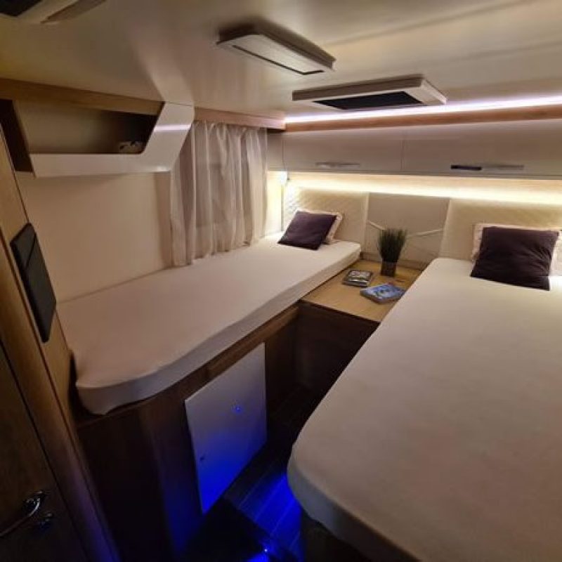 sypialnia_s Sypialnia w kamperze